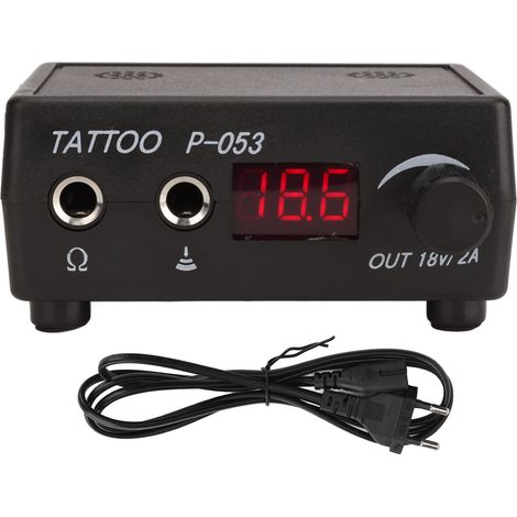 Mini-led-netzteil (90–240 V) Für Spulen-tätowiermaschinen, Eu-stecker