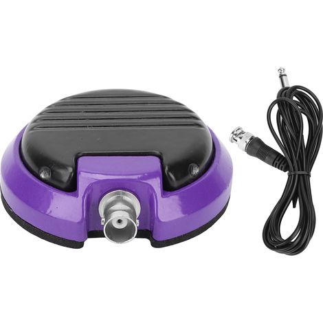 Rundes, Violettes Fußpedal Für Tätowiermaschinen, Tragbarer Fußschalter Als Zubehör
