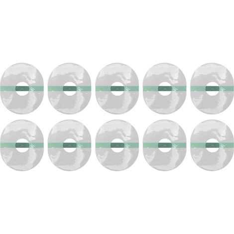 10 Ovale, Wasserfeste Und Atmungsaktive Klebeaufkleber Für Sensoren, Schutzpflaster Für Duschen Und Spaziergänge
