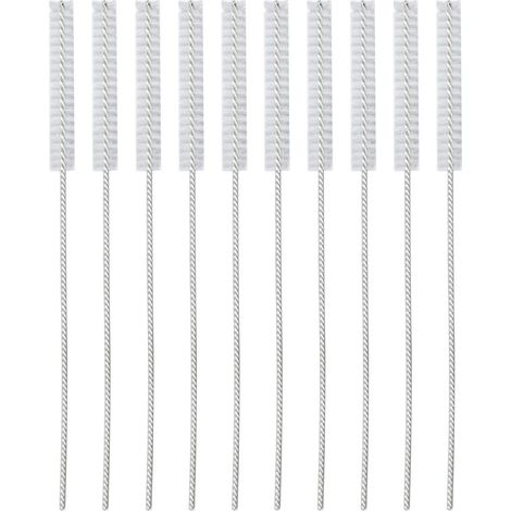 10 Professionelle 2,5-mm-nylon-ohrreinigungsbürsten – Wartungswerkzeuge Für Hörgeräteschläuche
