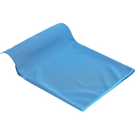 Wasserabweisendes Kühlhandtuch, Hellblau, 30 X 90 Cm, Leicht Und Weich Für Yoga, Sport, Laufen, Fitnessstudio Und Fitness