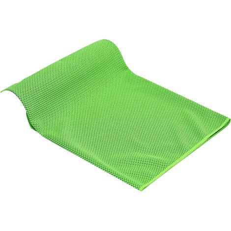 Ultraweiches, Leichtes, Wasserabweisendes Kühlhandtuch Für Yoga, Sport, Laufen, Fitnessstudio, Grün, 30 X 80 Cm