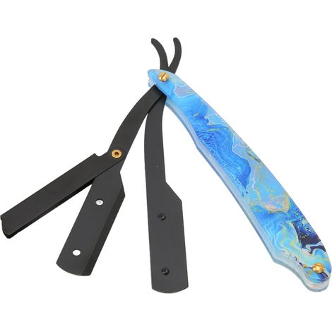 Vintage-ständer Für Gerade Barbierrasierer, Acrylgriff Ohne Klingen, Rasieraccessoire Für Herren.