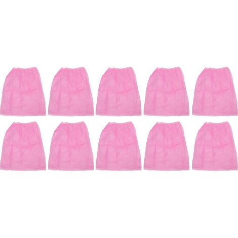 Packung Mit 10 Einweg-spa-bademänteln, Saunahandtüchern Mit Verstellbarem Verschluss, Ideal Für Schönheitssalons