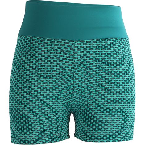 Damen-radlerhose Mit Hohem Bund, Yoga-, Lauf- Und Sportshorts, Elastischer Bund, Damen-fitnessshorts.