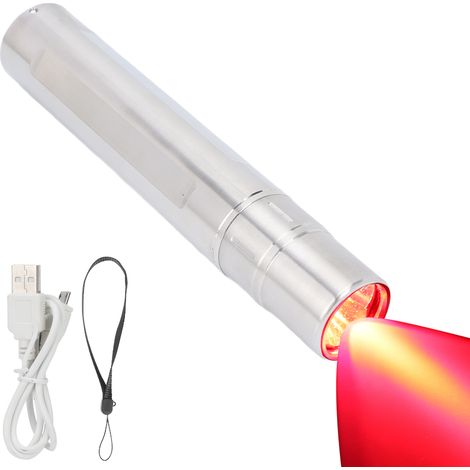 Tragbare Led-infrarot-therapielampe (630 Nm, 660 Nm, 850 Nm), Rotlichttherapiegerät Zur Schmerzlinderung Für Den Heimgebrauch