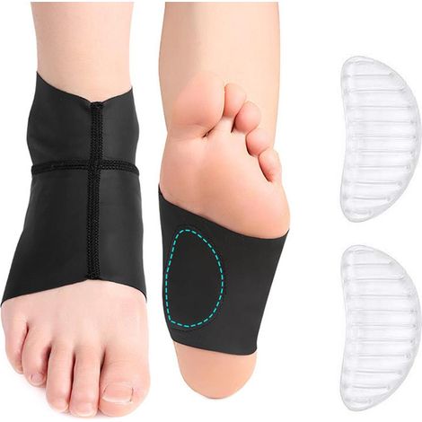 Atmungsaktive Knöchelbandage Mit Gelpolstern Für Damen Und Herren – Schutzbandage Bei Plantarfasziitis Und Fersensporn