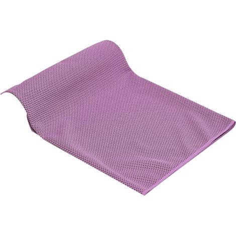 Leichtes Und Weiches, Wasserabweisendes Kühlhandtuch, Ideal Für Yoga, Sport, Laufen, Fitnessstudio, Pink, 30 X 80 Cm
