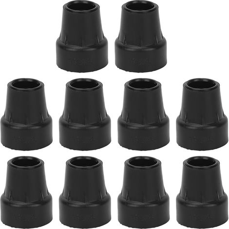 Robuste, Universelle, Rutschfeste 10-zoll-gummispitzen Für Gehstöcke, 19 Mm Innendurchmesser, Rutschfest, Für Den Harten Einsatz Geeignet