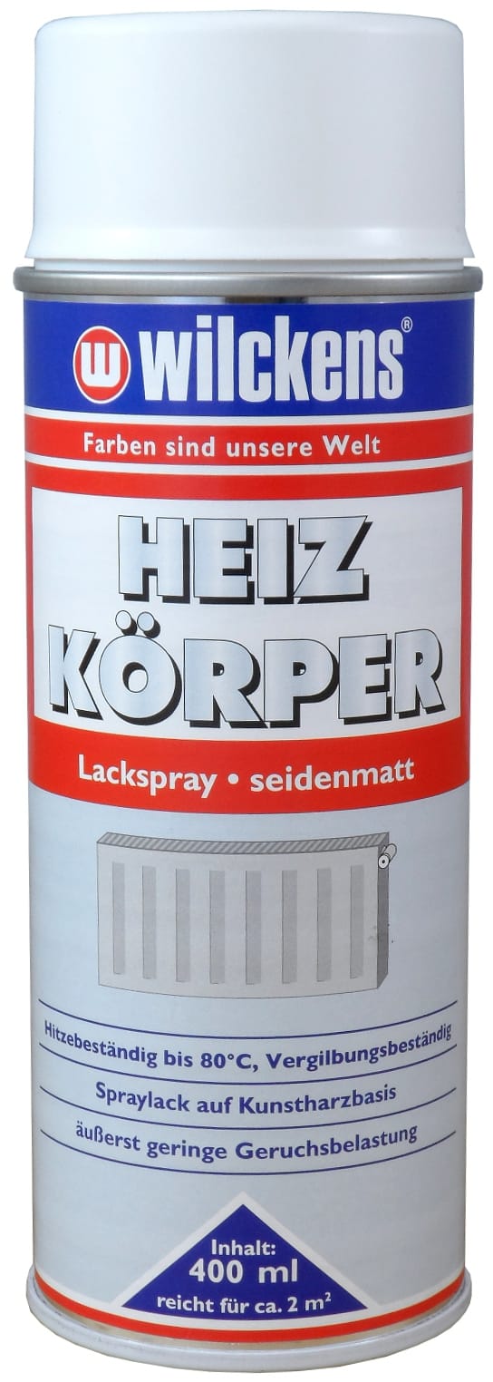 Heizkörper Spraylack Weiß seidenmatt 0,4l 16104500140 - Wilckens