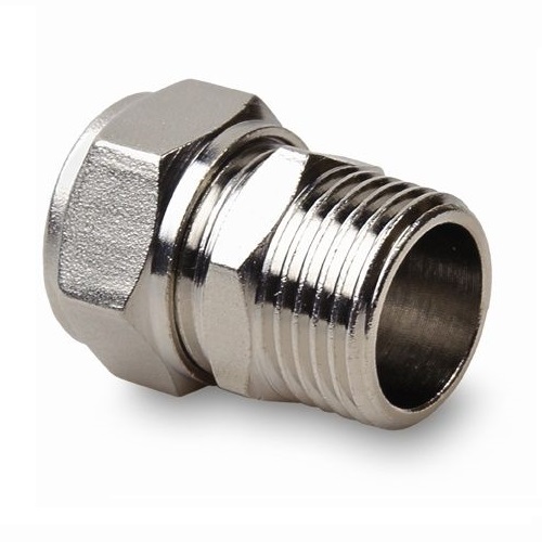 Idmar - Klemmring Übergang mit ag 16x1/2' Schraubfitting Aluminim Verbundrohr klemmringverschraubung pex