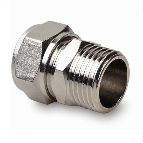 Idmar - Klemmring Übergang mit ag 16x1/2' Schraubfitting Aluminim Verbundrohr klemmringverschraubung pex
