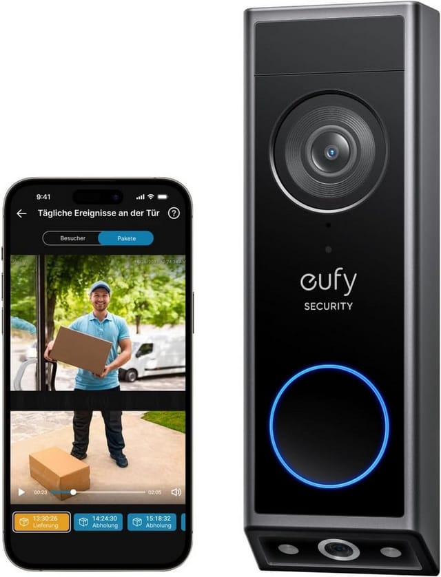 EUFY Video-Türklingel E340, schwarz
