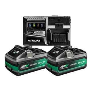 Hikoki - Power Set UC18YSL3WJZ (2 x 4,0Ah/8,0Ah + UC18YSL3)