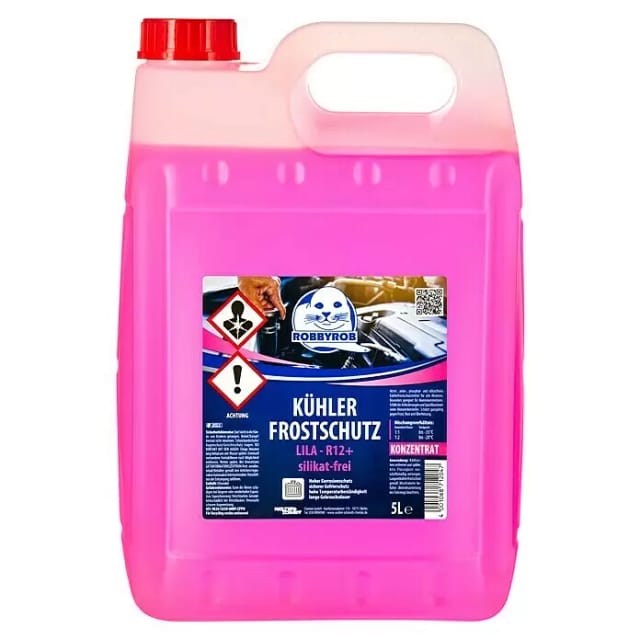 Kühlerfrostschutz R12 plus lila 5L - Robbyrob