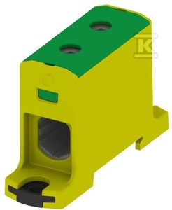 Al/cu-stecker 35-240mm2 Gelb-grün