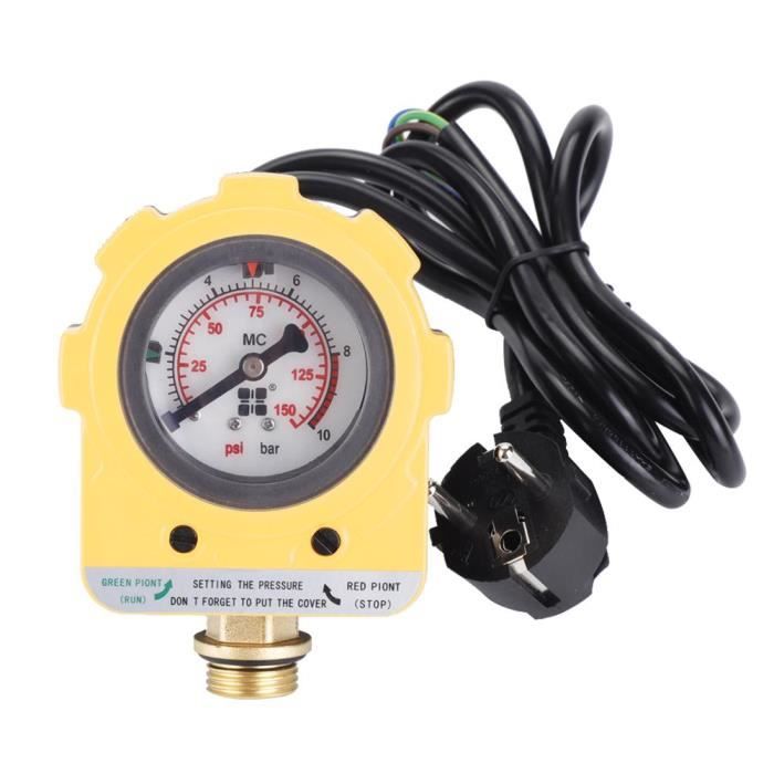 Contrôleur De Pression Boyou - 220 V 10 Bar - Pour Pompes À Eau