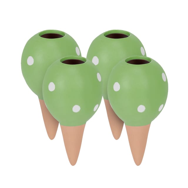 Kegel aus grunem ton 4er set