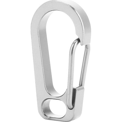 Schnellverschlusskarabiner Aus Titanlegierung Für Bergsteigen, Klettern, Sicherheit, Schnelle Befestigung (original)