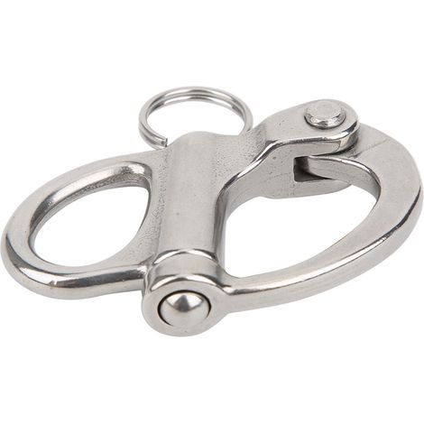Fester Schnellverschlusskarabiner Aus Edelstahl 316 Für Bergsteigen Und Klettern, 96 Mm