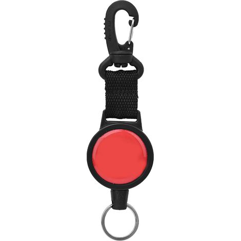 1 Ausziehbarer Schnellverschluss-karabiner Aus Edelstahl Für Tauchzwecke, Tauchzubehör Aus Nylon, Aufhängehaken