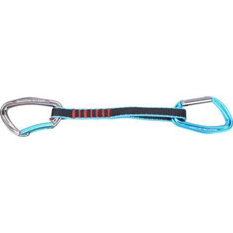 Camnal 38 Cm Rechtwinkliger Verriegelungskarabiner, Kletterverlängerung, Expressschlinge