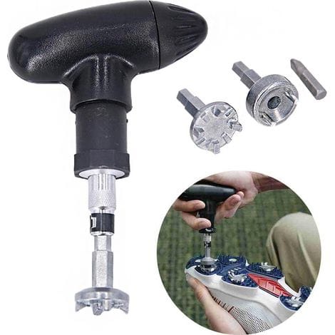 Professioneller T-griff-schlüssel Zum Entfernen Und Anbringen Von Golfschuhspikes