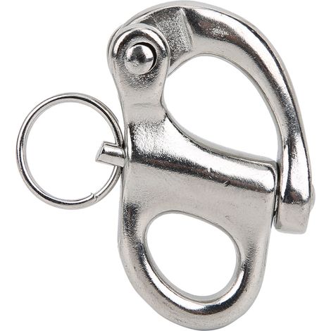 50 Mm Schnellverschluss-karabiner Aus Edelstahl 316 Für Bergsteigen Und Klettern