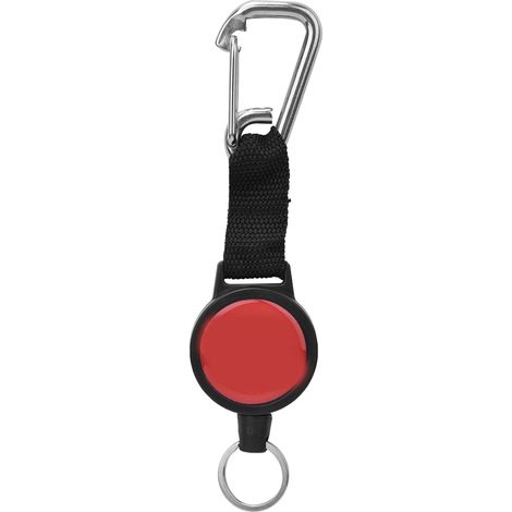 Ausziehbarer Tauchkarabiner Aus Edelstahl Mit Schnellverschluss Für Tauchzubehör