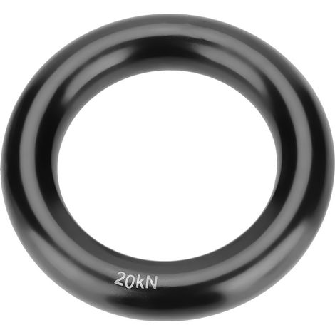 12 Mm 20 Kn Aluminium-multifunktions-kletterring, Externer Abseilkarabiner, O-ring Zum Klettern.