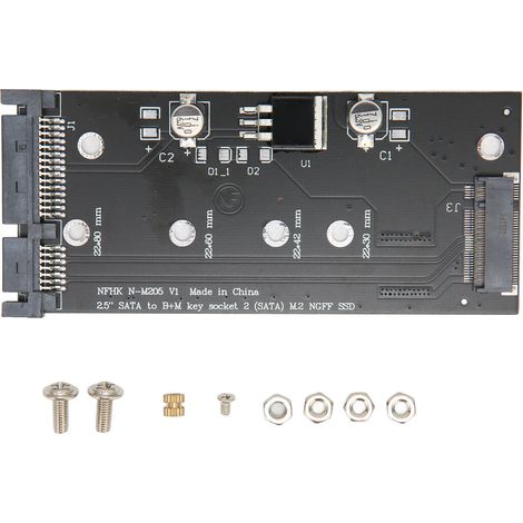 Sata M.2 Ssd Zu Sata Adapter Für Laptops Und Desktop-computer, Stabile Und Praktische Adapterkarte