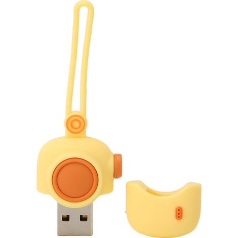 Gelber 16-gb-usb-2.0-stick, Plug-and-play Für Computer Und Mobilgeräte, Usb-stick Im Cartoon-design Zum Einfachen Ein- Und Ausstecken