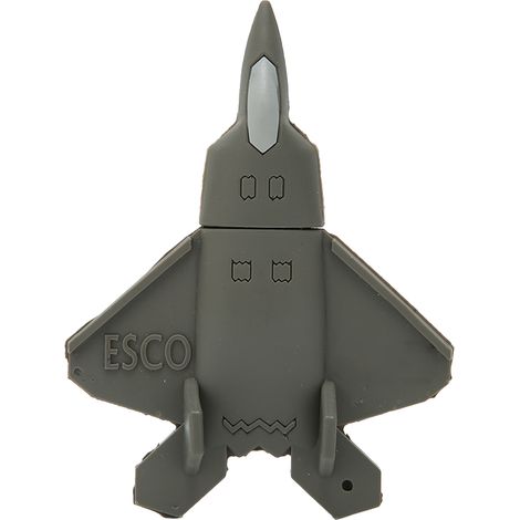 Grauer 32-gb-usb-stick Mit Cartoon-kämpferfigur, Tragbarer Speicherstick Zum Teilen Und Übertragen Von Daten