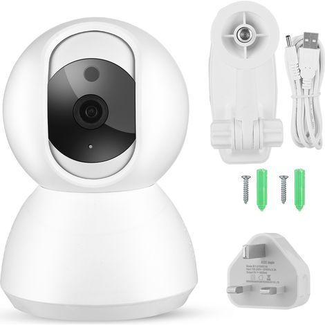 7200p Wlan-ip-kamera, Kabellose Schwenk-/neigefunktion, 100–240 V (uk), Für Babys, Haustiere, Senioren Und Büros