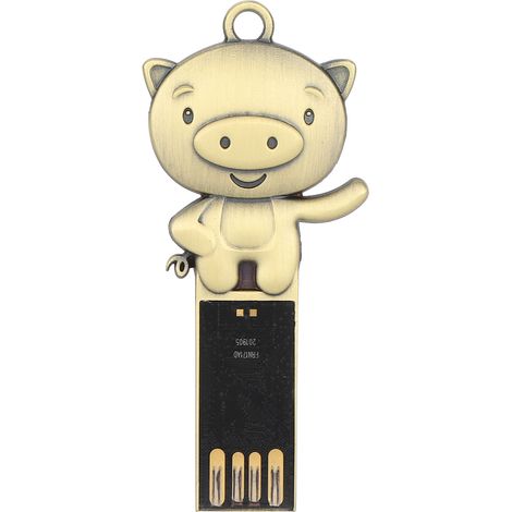 64 Gb Usb 2.0-stick, Wasserdichtes Metallgehäuse, Tragbar, Datenspeicher Für Windows 7/8/10/vista/xp/unix