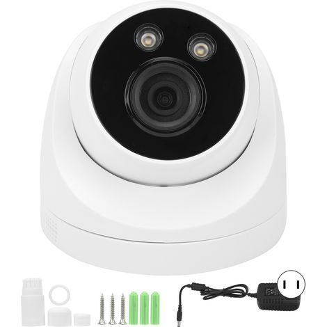 1080p-wlan-kamera Mit Gesichts- Und Bewegungserkennung, Gegensprechfunktion, Farbnachtsicht, Cctv-überwachungskamera, 100–240 V Us-stecker