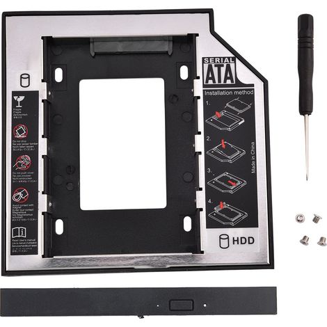 Montagearm Für Interne 2,5-zoll-sata-i-, -ii- Und -iii-festplatten Mit Unterstützung Für Cd/dvd-rom-laufwerke