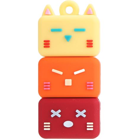Hochgeschwindigkeits-usb-stick 2.0 Im Cartoon-design Aus Pvc, Kompatibel Mit Laptops, Robust, Plug-and-play, 64 Gb Speicher V005 02