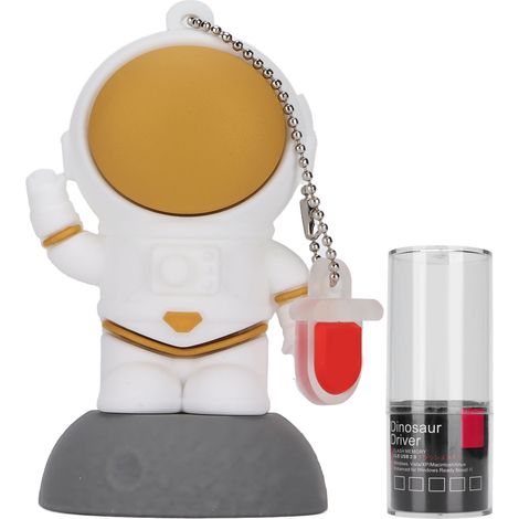 Schneller Usb-stick Mit 16/32/64/128 Gb Speicherkapazität, Usb 2.0-schnittstelle, Hot-swap-fähig, Kompakte Größe, Design Mit Astronauten-meteoriten-motiv, 32 Gb Speicherkapazität