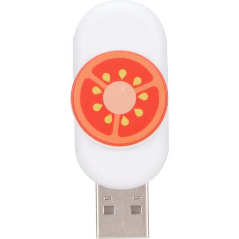 Mini-usb-stick, 64 Gb, Tragbares Tomate In Form Einer Cartoon-anstecknadel