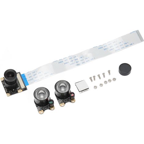 Raspi 5mp 1080p Kamera Mit Infrarot-nachtsicht, Manuellem Fokus Und Ov5647 Sensor-ersatzmodul Zur Reparatur