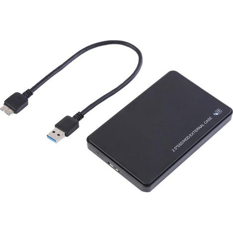 Externes Gehäuse Für 2,5-zoll-festplatten, Usb 3.0 5 Gbit/s Sata Hdd/ssd, Mobiles Gehäuse Für Laptops Und Desktop-pcs