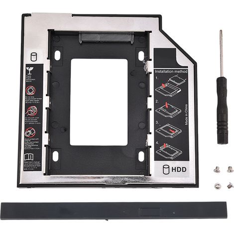 Packung Mit 2,5-zoll-sata-festplattenhalterungen, Kompatibel Mit Lenovo Und Samsung, Ersatz Für Cd/dvd-rom-laufwerke