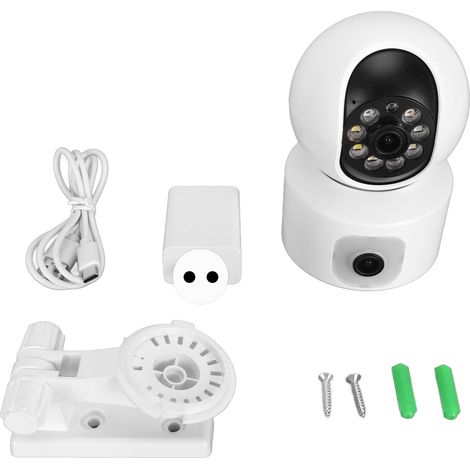 2k-hd-überwachungskamera Für Den Innenbereich, Nachtsicht, Bewegungserkennung, 5g/2,4g-wlan, Intelligentes Babyphone Für Babys Und Haustiere, 100–240 V Eu-stecker
