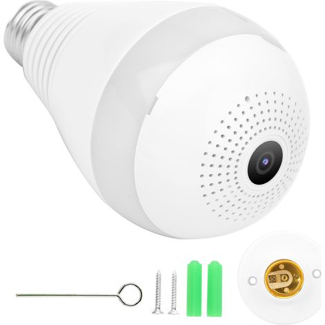 1080p Wifi-glühbirnenkamera Mit Nachtsicht, Zwei-wege-gegensprechanlage, Heimüberwachungssystem, 100-240v.
