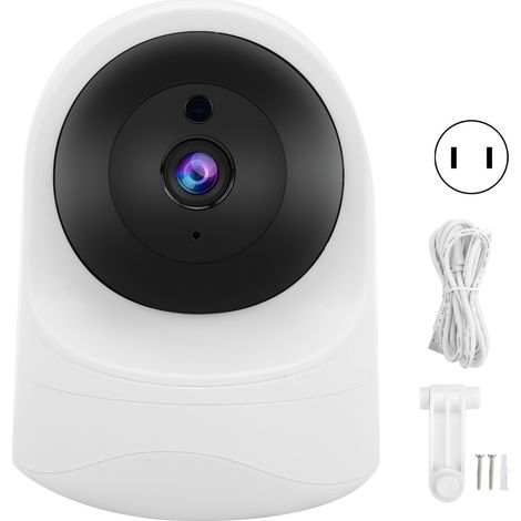 1080p Ptz-kamera Mit Intelligenter Bewegungserkennung, Zwei-wege-gegensprechanlage Für Die Heimsicherheit, 100–240-v-us-stecker