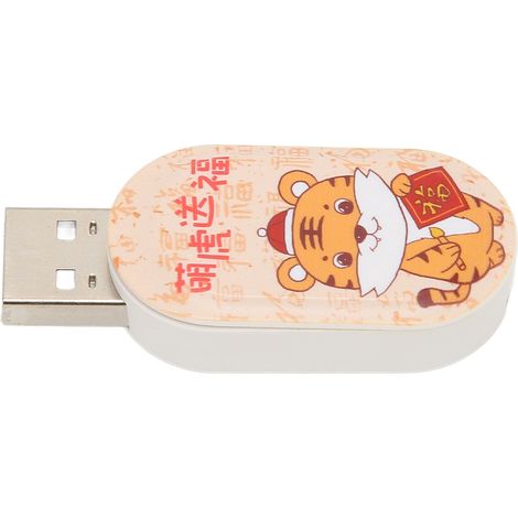 16 Gb Usb-stick Mit Niedlichem Tiger-glücksbringer, Elektronisches Speichermedium Mit Usb-anschluss, Abnehmbares Gadget Als Neujahrsgeschenk