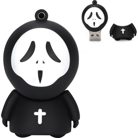 Halloween-usb-stick (2 Gb), Gesichtsloser Geist (cartoon), Gruseliges Geschenk