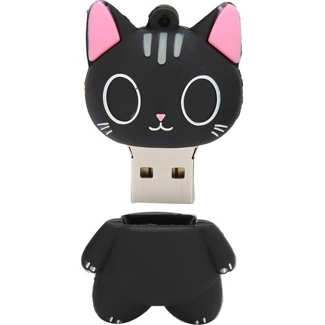 16-gb-usb-stick Mit Katzenmotiv Zum Speichern Von Daten, Fotos, Musik, Filmen Und Dateien – Originelles Geschenk