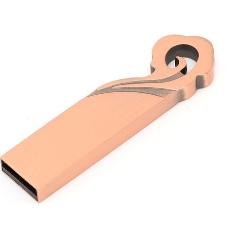 16 Gb Tragbarer, Wasserdichter Usb 2.0-stick Aus Metall Für Datenübertragung Und -freigabe